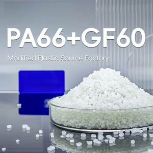 PA66+GF60 Modified <b>Plastic</b> Granules White Automotive Parts Material - Product Image 1
