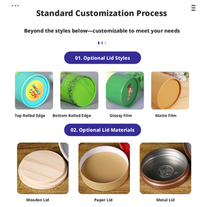 Pot en papier de qualité alimentaire pour gommage des lèvres, gommage au sucre, exfoliant - Product Image 5