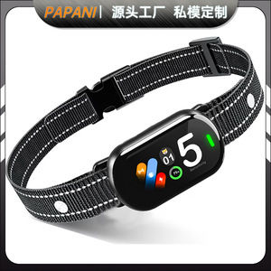 Collar Antiladridos Inteligente con Pantalla a Color, Multifunción, Entrenamiento Automático para Perros, Control de Ladridos con Descarga Eléctrica, Plástico Negro - Product Image 4