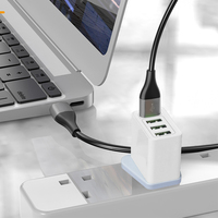 Kabel USB-A ke Type-C 3AFast Charging Micro USB Konduktor Tembaga Murni Bahan TPE Terjalin Transfer Data Kecepatan Tinggi Standar Kabel USB