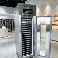 Gabinete de Fermentación en Frío de 18L con Temporizador Inteligente, Fermentadora Refrigerada de Masa 220V, 1 Año de Garantía para Panadería y Pastelería