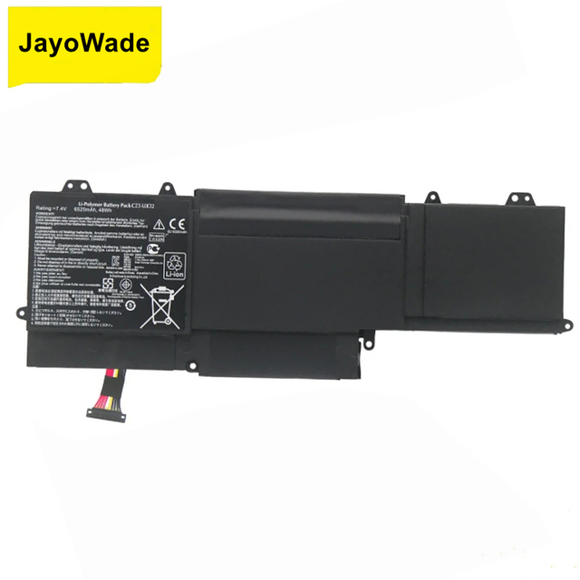 Factory C23-UX32 Laptop Battery for ASUS VivoBook U38N U38N-C4004H ZenBook UX32 UX32V UX32A UX32VD 7.4V 6520mAh C23 UX32 Battery