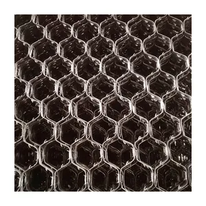 Stainless Steel Wire Refractory Lining Plain Woven Hex Mesh for Sale Offering Punching Welding Cutting Processing Services
