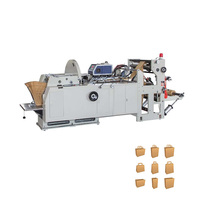 Sac de papier inférieur carré fait sur commande Offre Spéciale pliant collant la machine automatique pour le sac de papier