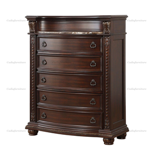 Cabecero <span class=keywords><strong>de</strong></span> cuero clásico <span class=keywords><strong>de</strong></span> lujo, <span class=keywords><strong>cama</strong></span> King Size, muebles <span class=keywords><strong>de</strong></span> dormitorio real antiguo para Villa, muebles para el hogar, juego <span class=keywords><strong>de</strong></span> dormitorio <span class=keywords><strong>de</strong></span> madera - Product Image 6