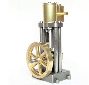 Động cơ hơi nước <span class=keywords><strong>mini</strong></span> hàng hải chính xác cao, xi lanh đơn, kiểu đứng, dùng làm đồ chơi giáo dục, giá rẻ - Product Image 2