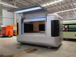 Carrito de comida callejera de la mejor calidad, remolque de catering, camión de café móvil, camión de comida Vintage, furgoneta, cocina totalmente equipada a la venta - Product Image 6