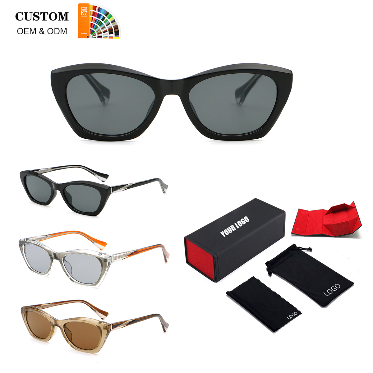 Slim reading glasses