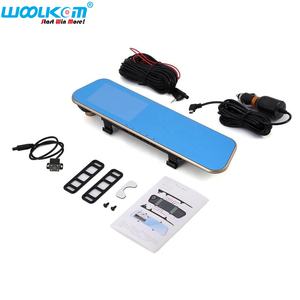 미러 대시 캠 4.5 "LCD 화면 1080P 150 광각 자동차 카메라 전면 및 후면 카메라 듀얼 렌즈 차량 여행 데이터 레코더 - Product Image 6