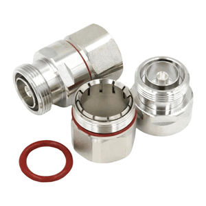 Connecteur femelle droit DIN 7/16 à serrage L29 pour câble d'alimentation de 7/8 pouces - Product Image 3