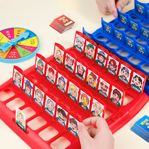 Juego de mesa de Educación Temprana de plástico personalizado más popular Nuevo diseño 'Guess for Who Is It' para niños - Product Image 2