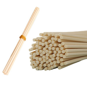 Factory Sales Custom Size Free Sample 3mm 4mm 5mm Natural Color Synthetic <b>Diffuser</b> Fiber Reed <b>Sticks</b> - Product Image 1