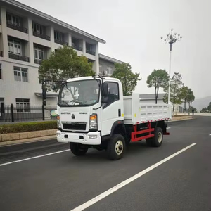 Camion benne mini-pompier Sinotruk Homan 4x2 8 tonnes, 6 roues, diesel, pour carrière et construction - Product Image 4