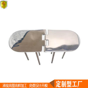 Charnières à tige filetée de 190 mm en acier inoxydable, accessoires de quincaillerie marine pour portes, fenêtres, armoires, yachts, bateaux rapides - Product Image 5