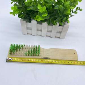 Cepillo de bambú para ropa, cepillo para zapatos, de mango largo, cerdas rígidas, cepillo de bambú engrosado, cepillo de limpieza, de un o dos yuanes. - Product Image 2