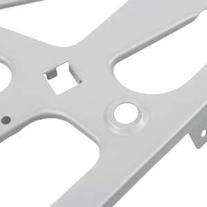 ชั้นวางรองเท้าหลายชั้นแบบเปิดด้านข้างติดตั้งง่ายสีเงิน - Product Image 2