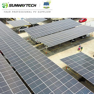Sistema de montaje solar Sunway impermeable para cochera, sistema de montaje para cochera, estructura de estacionamiento PV, productos solares relacionados - Product Image 4