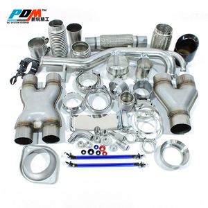 Klem knalpot standar 3.0 ", klem knalpot V Band standar dengan Kit flens Pria & Wanita - Product Image 6