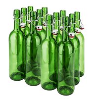 Bouteille Grolsch vide en verre, grande taille, verte, avec dessus pivotant, 330ml 500ml, 1 Litre, en Stock, nouveau