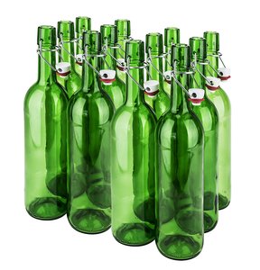 Bouteille <span class=keywords><strong>Grolsch</strong></span> vide en verre, grande taille, verte, avec dessus pivotant, 330ml 500ml, 1 Litre, en Stock, nouveau - Product Image 6