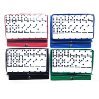 Ensemble de jeux dominos blancs, professionnel, deux pièces, personnalisé, de haute qualité