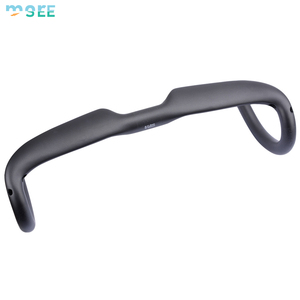 Guidon de vélo SeeMore personnalisable, coupe-vent, guidon de <span class=keywords><strong>course</strong></span>, sport, UD, câble interne, fibre de carbone, guidon de vélo de route, guidon courbé - Product Image 3