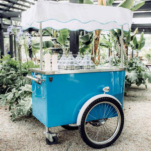 Venta al por mayor personalizado boda cumpleaños metálico <span class=keywords><strong>Candy</strong></span> <span class=keywords><strong>Bar</strong></span> carro moderno Simple decoración suministro champán carro - Product Image 6