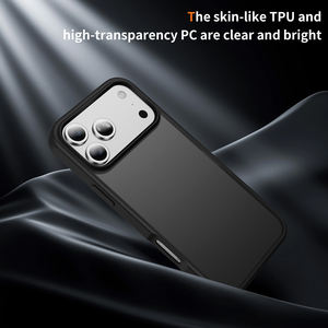 Custodia Smerigliata Traslucida per <span class=keywords><strong>iPhone</strong></span> 17 Pro Max 17Air 16E14 15 13 12 <span class=keywords><strong>11</strong></span>, <span class=keywords><strong>Cover</strong></span> Rigida Opaca Anti-Graffio con Protezione Anticaduta - Product Image 6