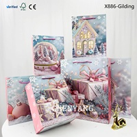 Sofort lieferbare braune Papiertüten mit arabischen Logos für Damen – 12 Kleider, Größe 40, neues Design, ideal für Weihnachten und als Einkaufstasche