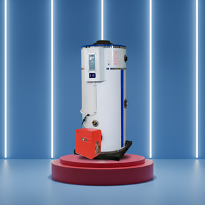 Chaudière industrielle portable verticale <span class=keywords><strong>à</strong></span> tubes <span class=keywords><strong>de</strong></span> fumée, haute efficacité, <span class=keywords><strong>à</strong></span> biomasse (granulés <span class=keywords><strong>de</strong></span> bois), pour eau chaude et vapeur, en acier inoxydable - Product Image 1