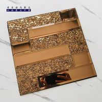 Ubin Cermin Mosaik Kaca Premium - Ubin Dinding Modern Tahan Air Berkilau untuk Dapur & Kamar Mandi