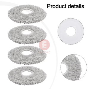 Kit de chiffon de vadrouille en microfibre pour IRobots Plus 405 et <span class=keywords><strong>Robot</strong></span> Combots 505 <span class=keywords><strong>Robot</strong></span> <span class=keywords><strong>aspirateur</strong></span> réutilisable vadrouille pour usage domestique - Product Image 3