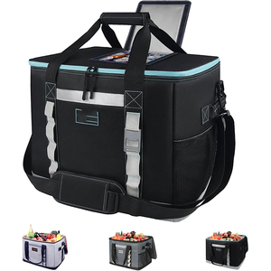 Muestra Gratuita de Bolsas Térmicas para Entrega de Alimentos, Bolsa Térmica Comercial para Entrega de Alimentos con Divisor, Impermeable, Plegable, para Catering - Product Image 2