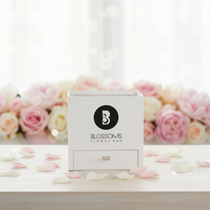 Caja de Regalo Rígida de Lujo con Diseño Floral y Logotipo Personalizado, con Cajón Deslizante para Chocolates - Product Image 3
