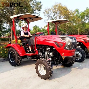 Tractor de Ruedas 4x4 de 25-50 CV con Motor y Caja de Cambios Delanteros - Maquinaria Agrícola para Pequeñas Explotaciones - Product Image 4