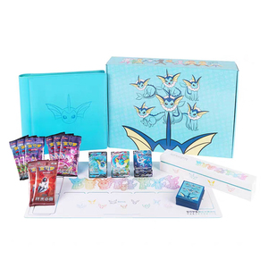 Boîte Cadeau Avancée Pokémon Eevee <span class=keywords><strong>GX</strong></span> Chinois Original Jolteon Flareon Vaporeon Exclusif Scellé Boîte de Boosters de Cartes à Collectionner - Product Image 4