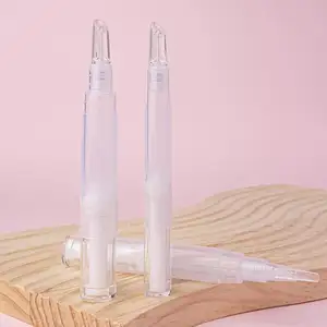 Fabrika doğrudan tedarik oje kalem dudak parlatıcısı tüp büküm up tüp çeşitli fırça aplikatör ile boş büküm kozmetik kalem