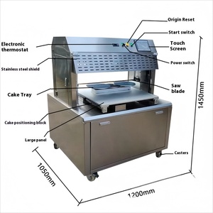 เครื่องตัดเค้กชีสอัตโนมัติแบบอัลตราโซนิคสำหรับท็อปเปอร์เค้ก - Product Image 3