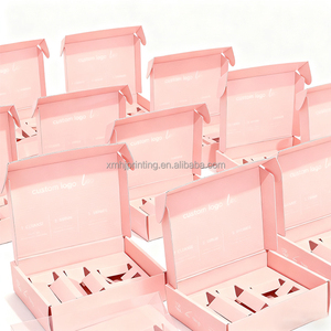 Cá nhân tùy chỉnh sang trọng hiển thị mỹ phẩm bao bì giấy kraft hộp bưu phẩm với chèn - Product Image 1