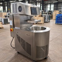 Machine à tempérer le chocolat, machine automatique d'enrobage au chocolat avec tunnel de refroidissement