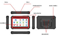 LAUNCH X-431 PRO3S+ V5.0, Escáner OBD2 Profesional de Diagnóstico Completo del Sistema y Probador de Batería para Vehículos de 12V
