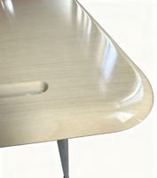 Fournitures de bureau scolaires en plastique, bureau d'ordinateur moderne robuste de qualité commerciale, réglable pour étudiants, hôpitaux, appartements, extérieur
