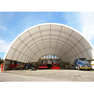 Abri pour bétail en promotion : Tente portable préfabriquée pour bovins et chèvres avec toit de protection - Product Image 3