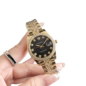 Hot Selling Business Classic Women's <strong>Quartz</strong> <strong>Watch</strong> with Diamond Steel Band Korean Style Fashion Source Manufacturer - Product Image 5