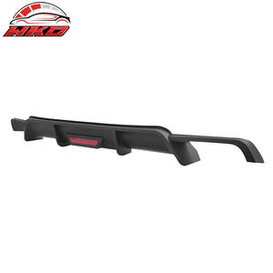 Difusor Trasero con Luz LED para Toyota Camry 2018-2024 SE XSE - Negro Mate, Kit de Carrocería de Alta Calidad - Product Image 3