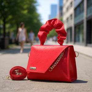 Moderna Bolsa de Pecho Roja para Dama por Fana, Accesorio de Moda para Mujer - Product Image 2