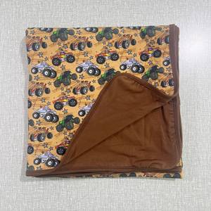 Zhengpai rs रहस्य बॉक्स बांस फाइबर कंबल राक्षस ट्रक सभी मौसम के लिए प्रतिवर्ती नरम - Product Image 1