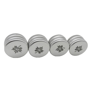 Custom Logo Silver Color Aluminium <strong>Cap</strong> 28*17mm <strong>28*18mm</strong> for Juice Kombucha Water Glass <strong>Bottle</strong> Leak Proof <strong>Bottle</strong> <strong>Caps</strong> - Product Image 2