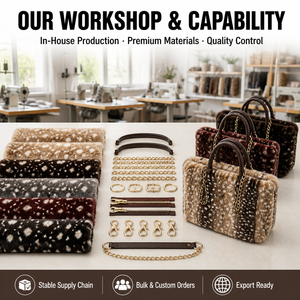 <span class=keywords><strong>Sac</strong></span> fourre-tout vintage d'hiver en polyester uni pour femme, grand <span class=keywords><strong>sac</strong></span> à bandoulière doux et moelleux, sans perte de poils, avec poignée rigide en peluche et chaînes métalliques dorées - Product Image 5