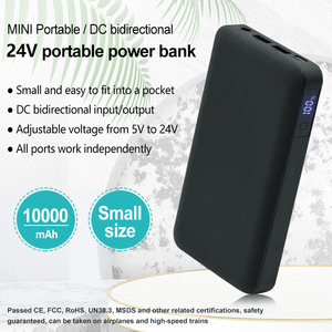 เครื่องชาร์จแบตเตอรี่แบบพกพาความจุ10000มิลลิแอมป์ต่อชั่วโมง50วัตต์ไฟฟ้ากระแสตรงพาวเวอร์แบงค์ - Product Image 2